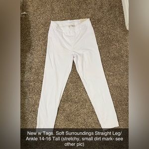 White skinny jeans new with tags